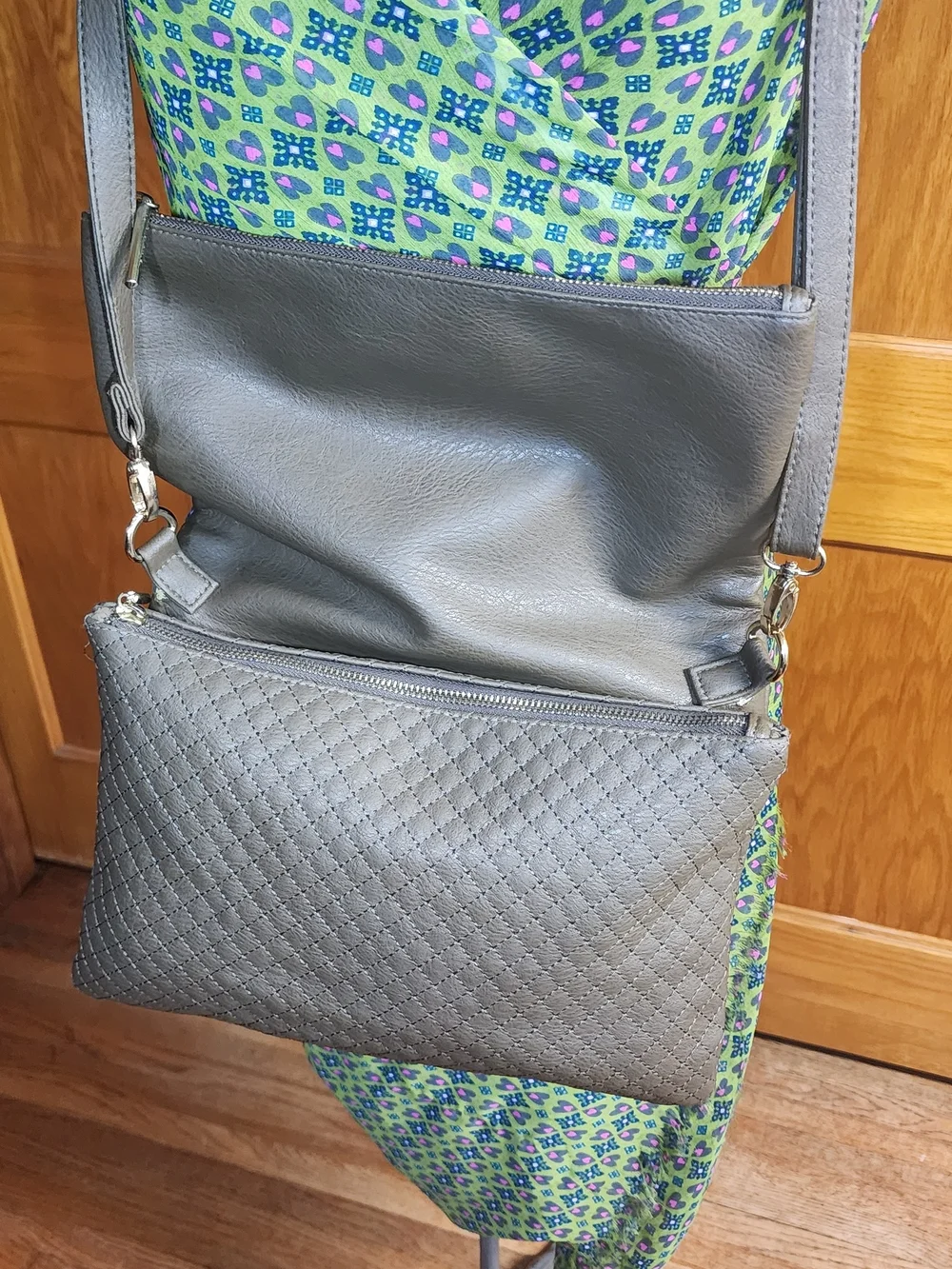 Rampage Tan Crossbody Bag
